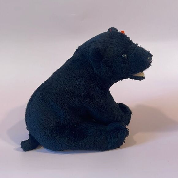 Cinders the Black Bear (RETIRED) 2000 Original Beanie Baby Ty Inc. NWT EUC 5” - Picture 4 of 8